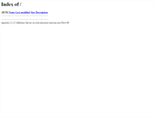 Tablet Screenshot of club.discount-marine.com